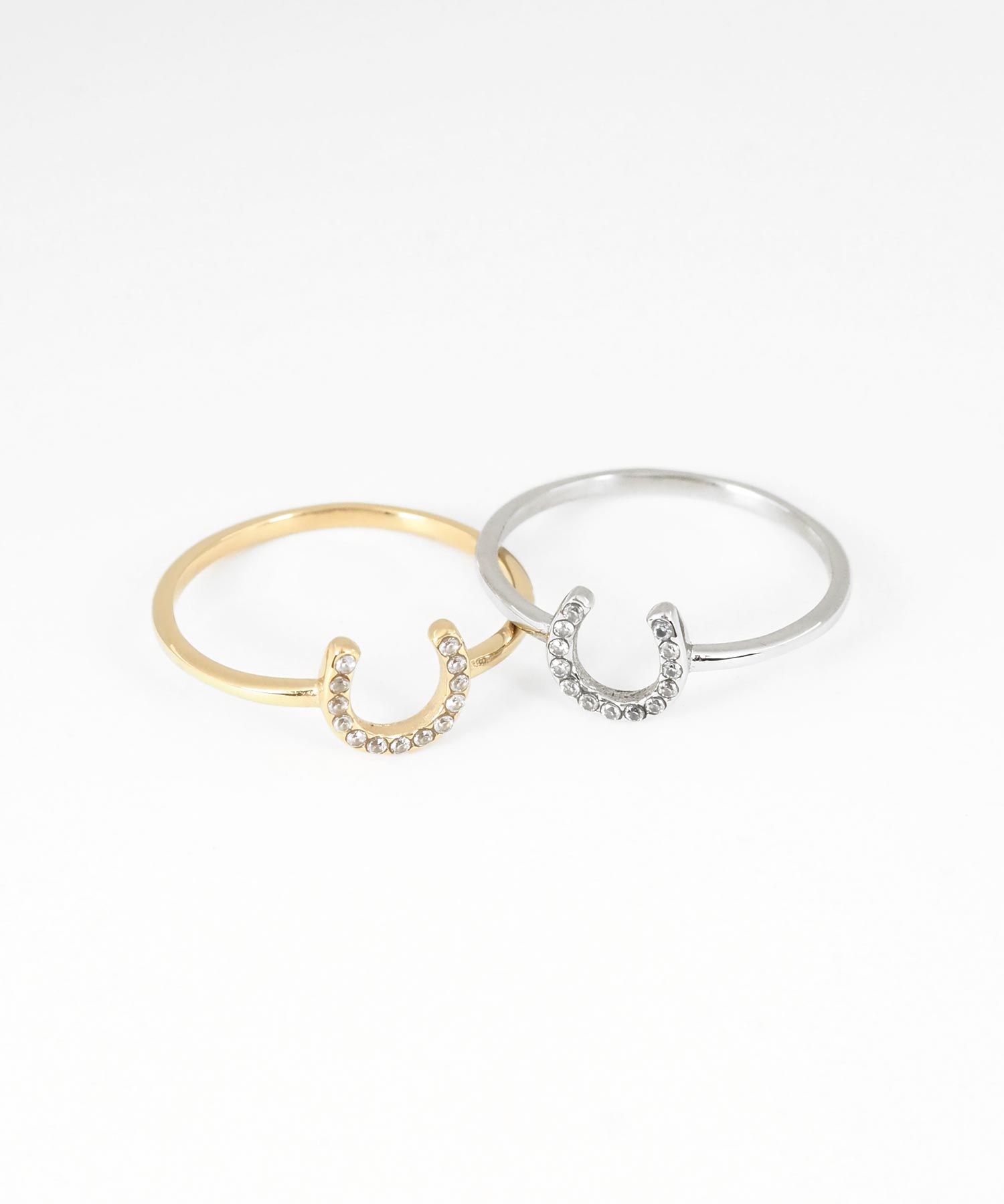 《即納》ホースシューステンレスリング【JUNO lucenzio/over size ring】