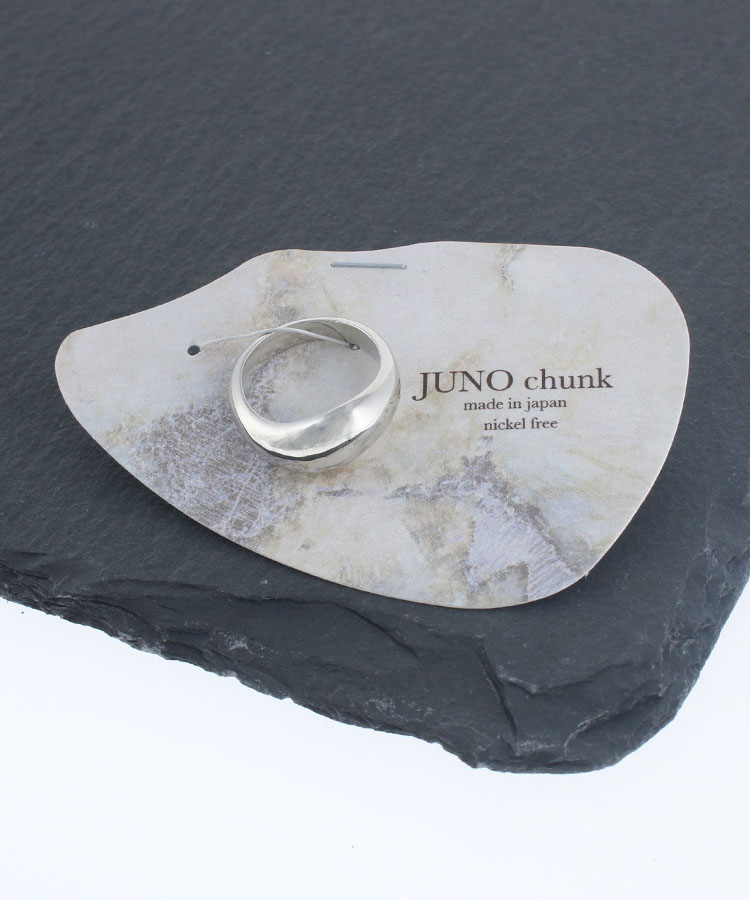 シルバーウェーブメタルリング【Juno chunk】