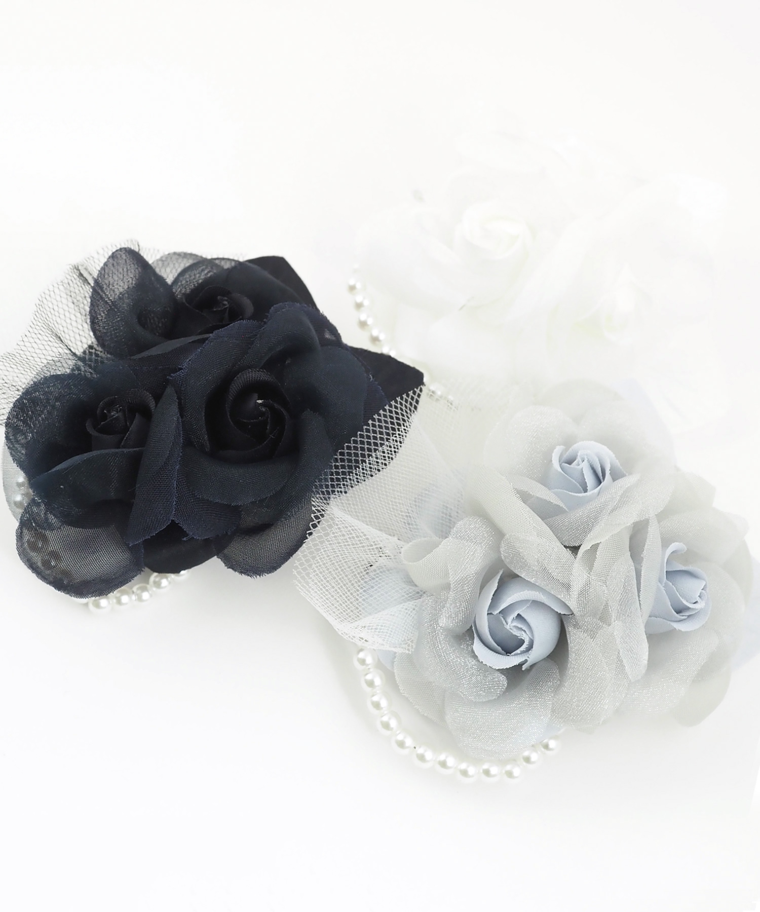 トリプルローズ2wayコサージュ