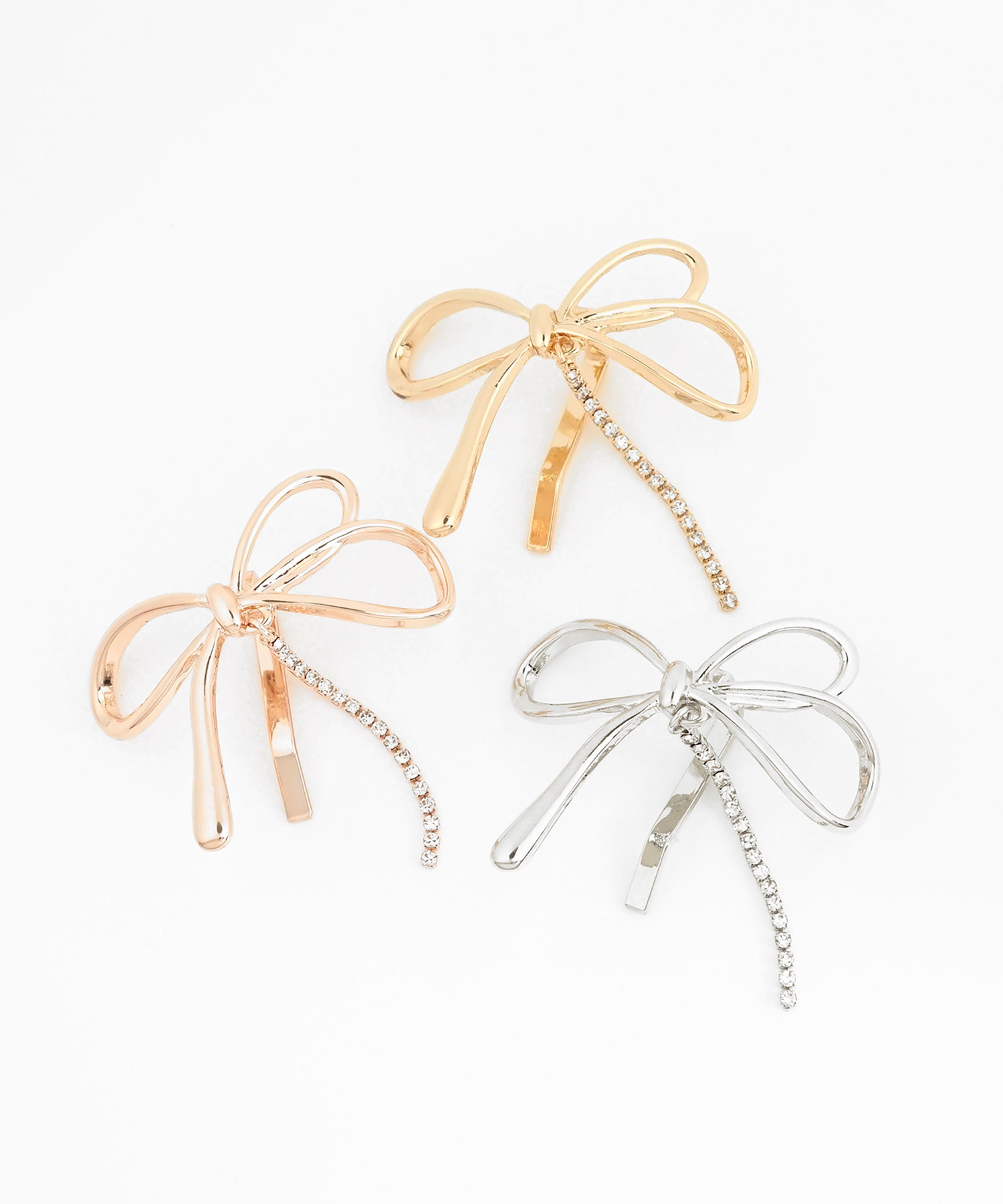 メタルリボンチェーンポニーフック