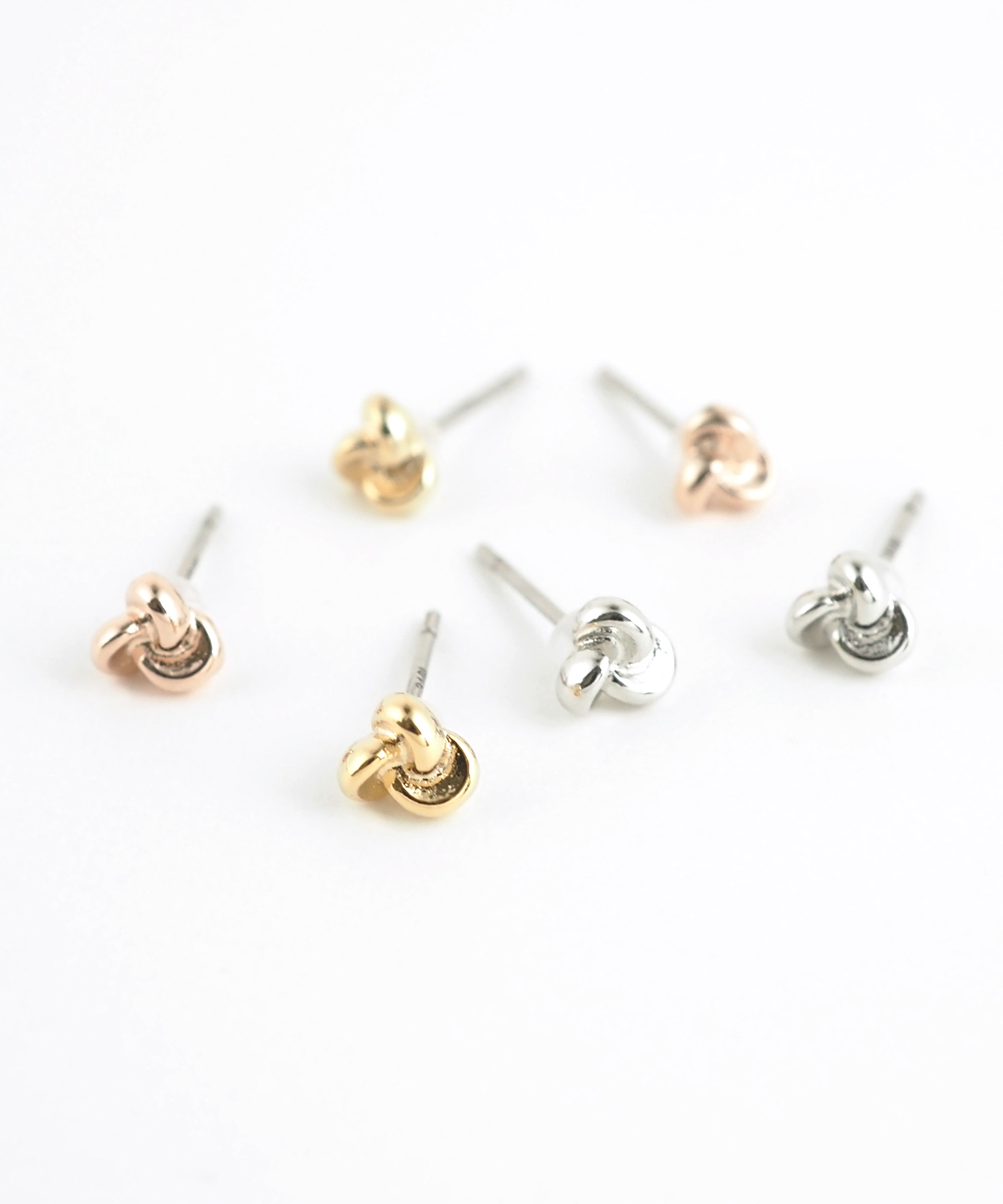 トリプルサークルステンレスポストピアス