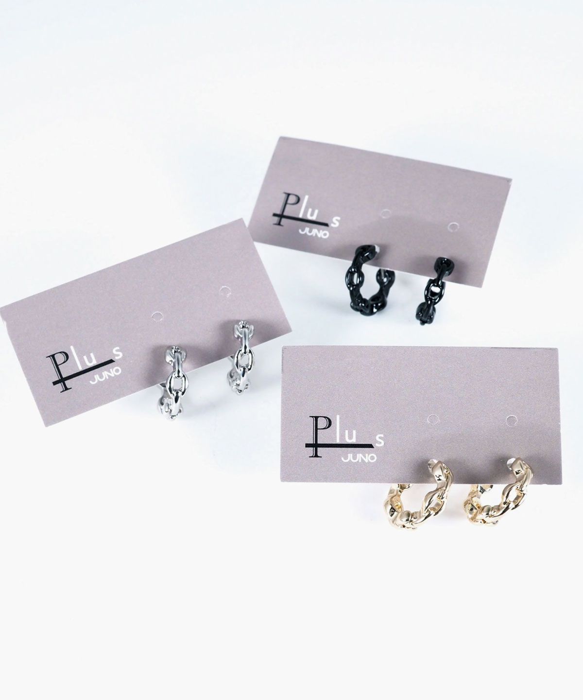 チェーンワンタッチステンレスポストピアス