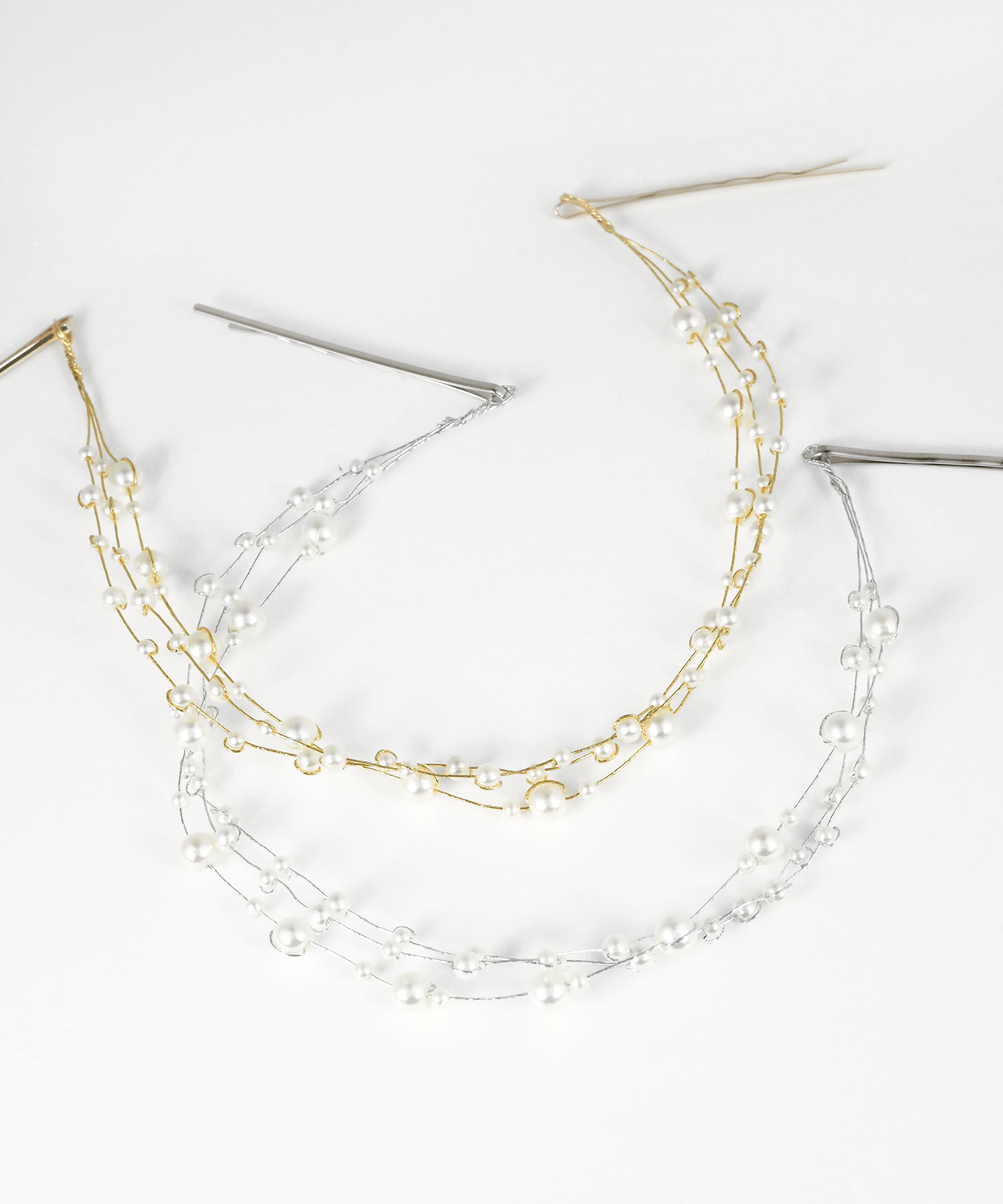 ニュアンスパールヘッドドレス