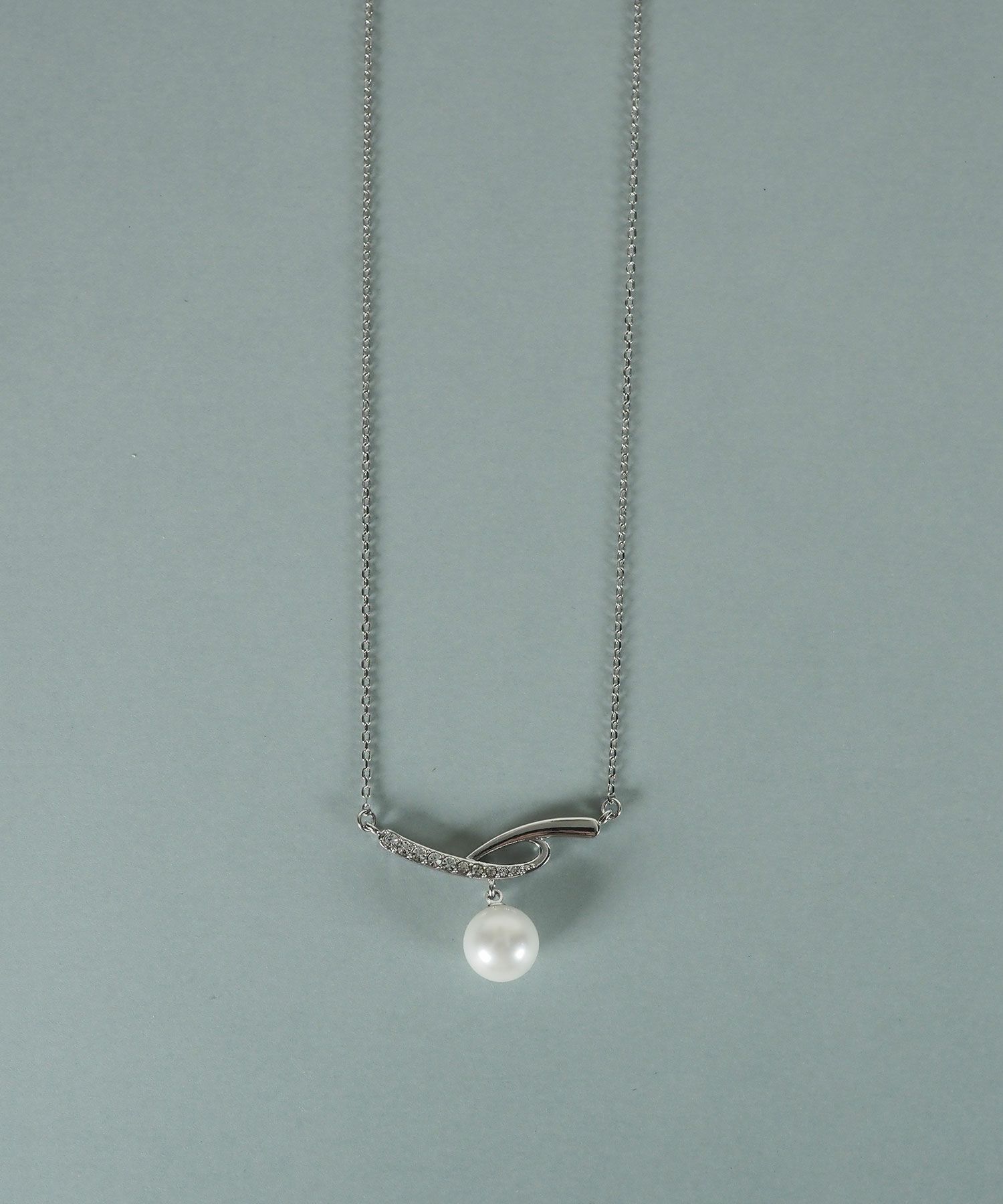 貝パールカーブラインネックレス【JUNO PREMIUM】