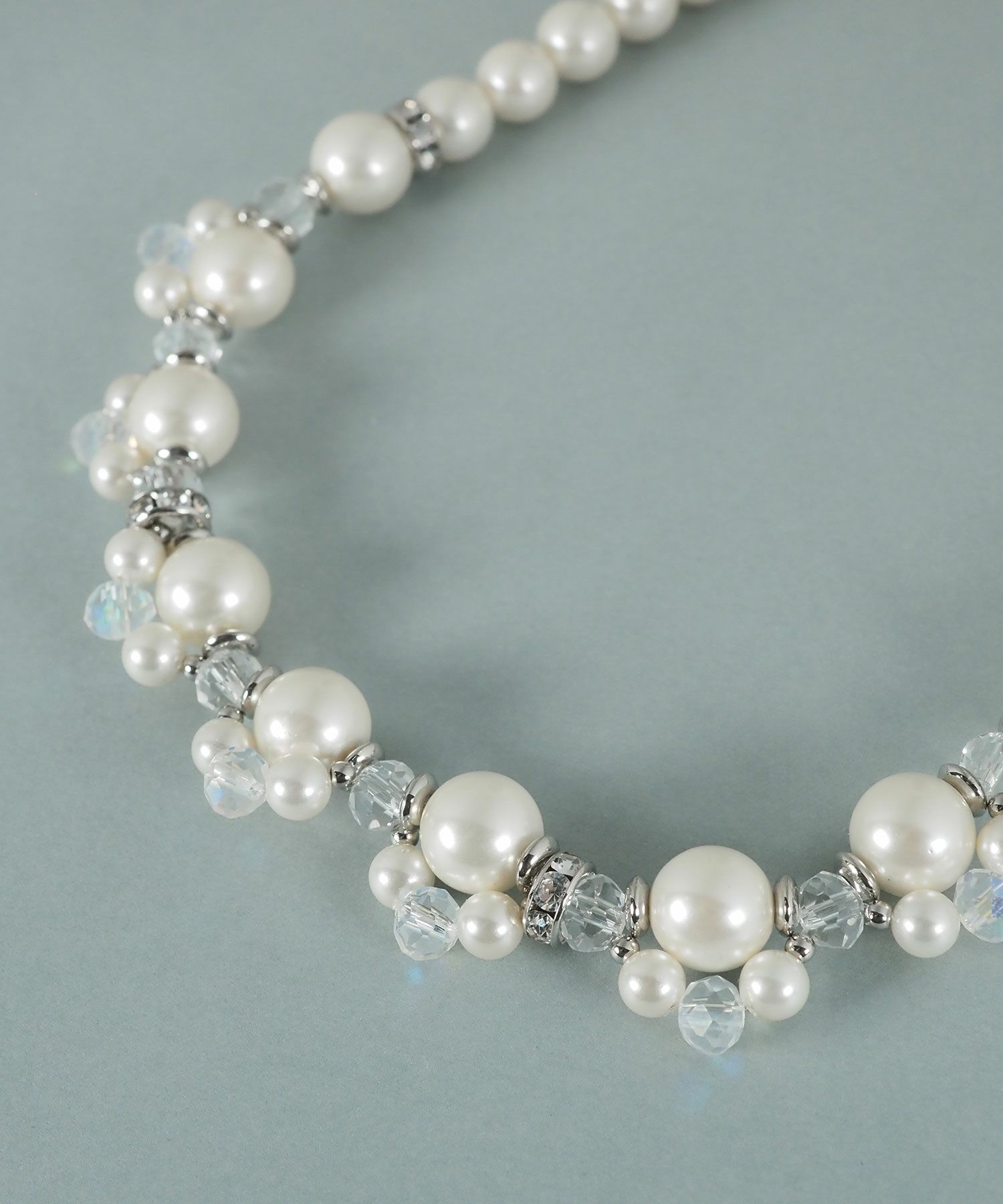 貝パールビーズネックレス【JUNO PREMIUM】