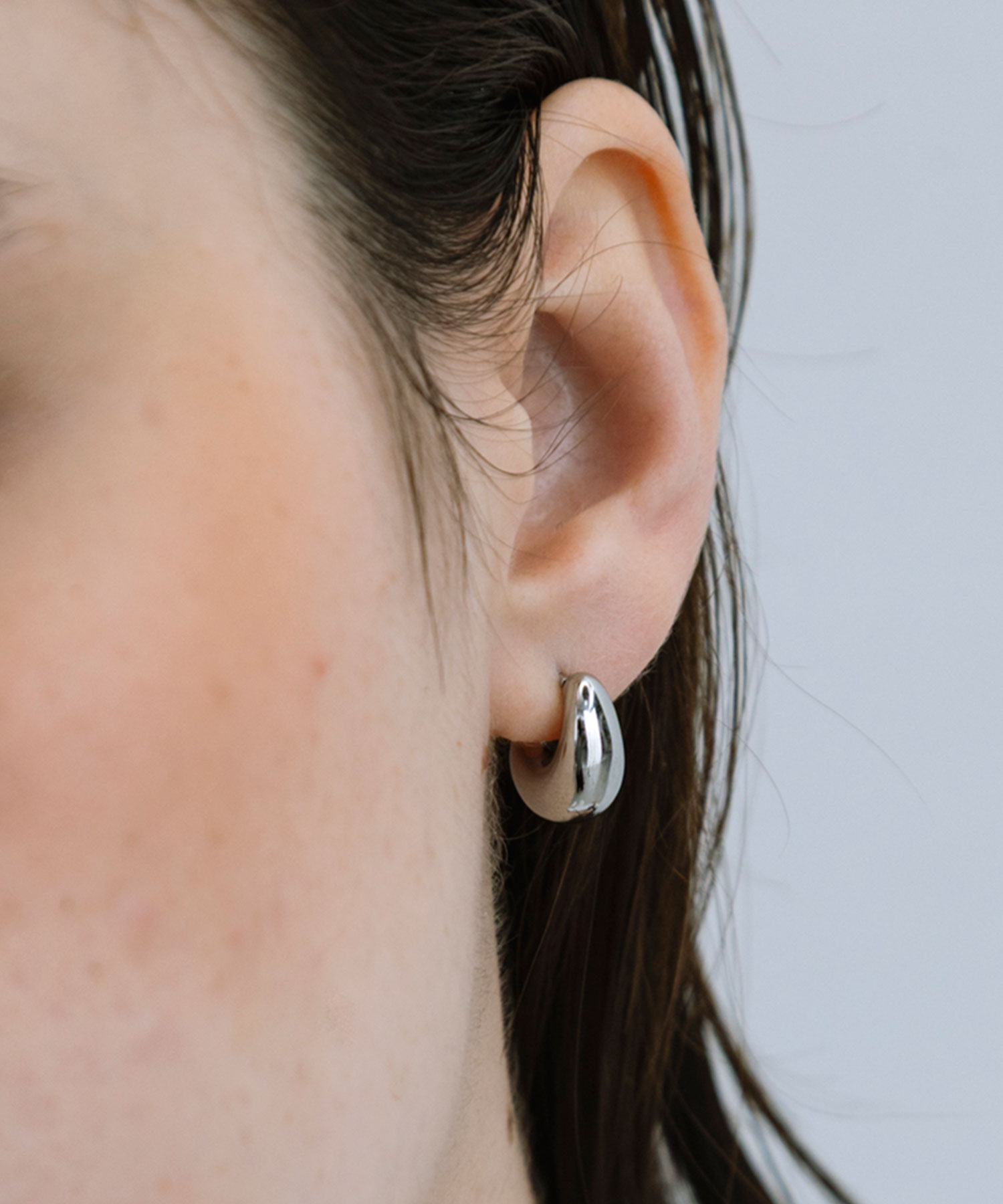 ドロップエッジステンレスポストピアス【lucenzio】