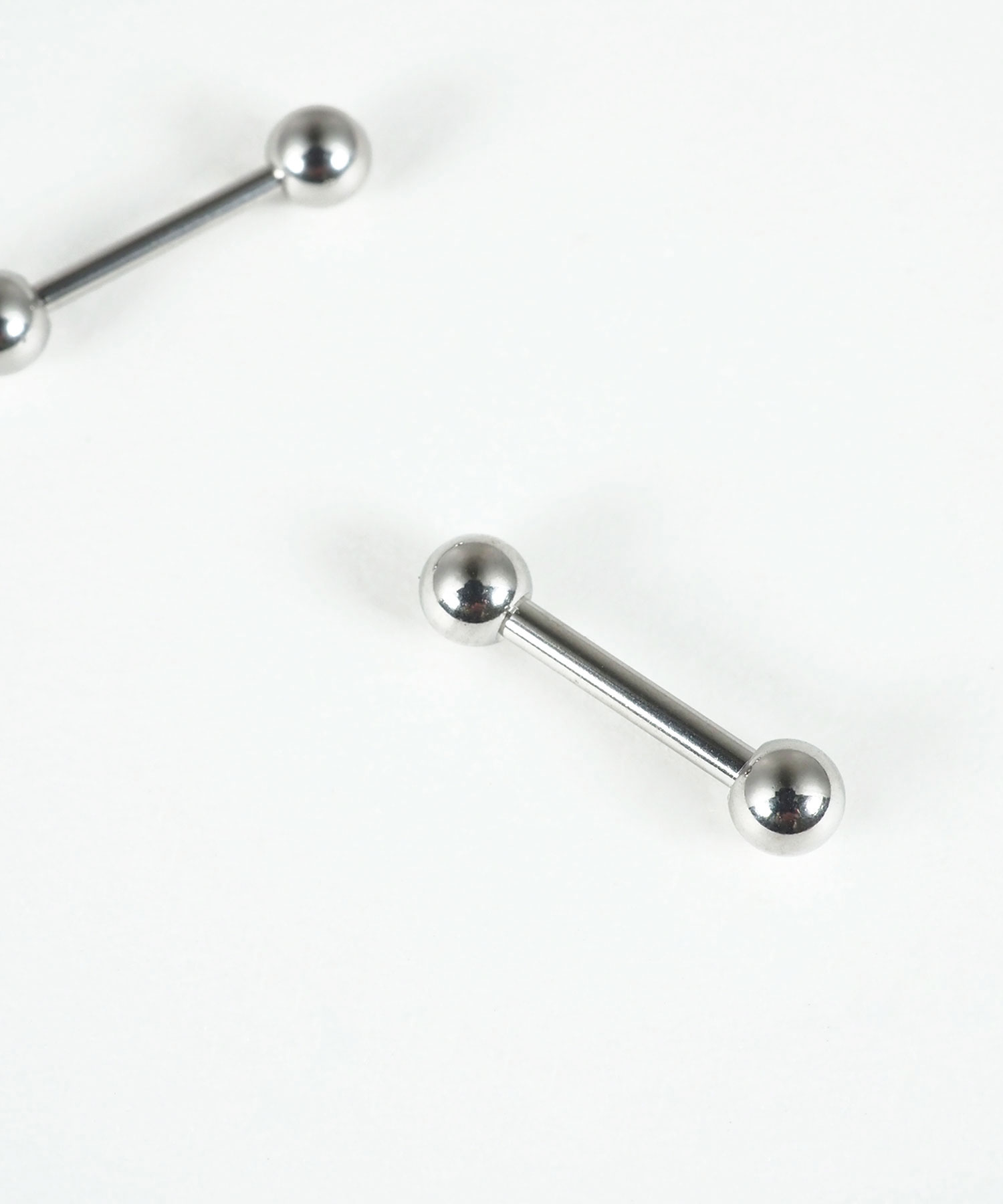 ストレートバーベルサージカルステンレスボディピアス